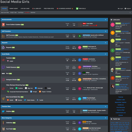 SocialMediaGirls Forum – Find Amateur Content from Social Media Stars