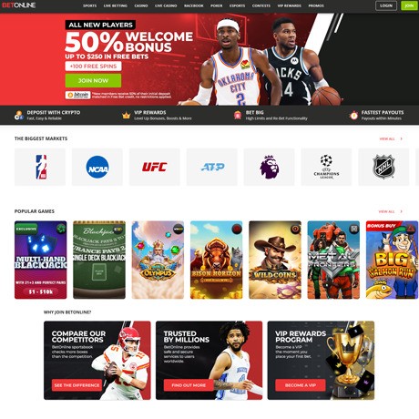 BetOnline – Online Casino & Sports Betting | Betting Sites