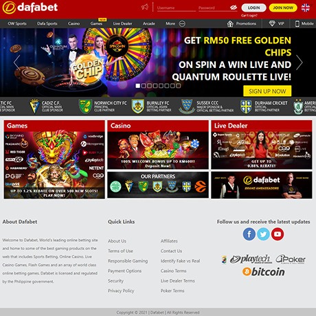 Dafabet – Trusted Online Betting Site with Live Casino and Sports