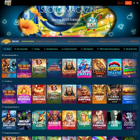 SlotoCash – Trusted Online Casino with Big Bonuses