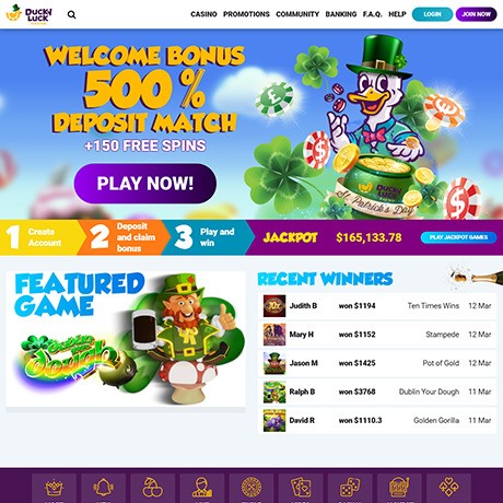 DuckyLuck – Online Casino with Hundreds of Games & Bitcoin Support
