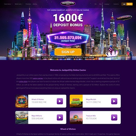 Jackpot City Casino – Trusted Online Casino with Slots and Table Games