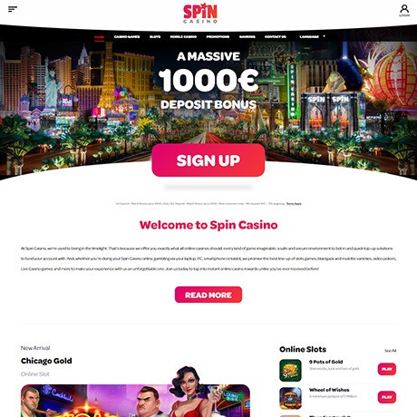 Spin Casino – Premium Online Casino Games & Betting Options