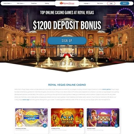 Royal Vegas Casino – Premium Online Casino & Betting Experience