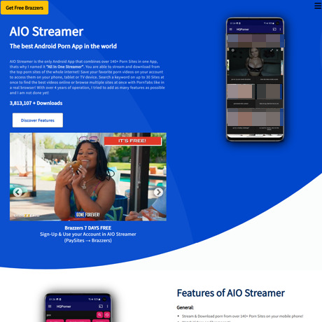 Porn App – Stream and Download from Many Sites on Android