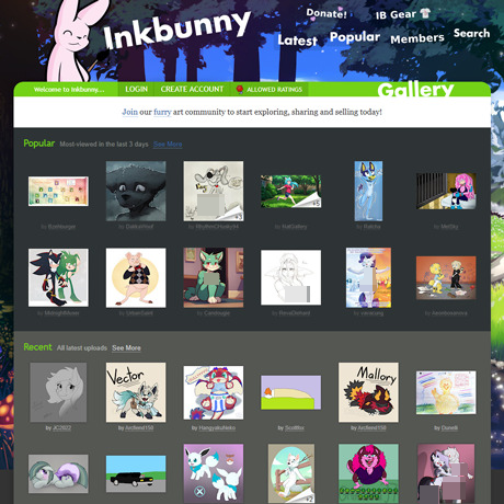 InkBunny – Your Hub for Furry Art, Stories, and Adult Content