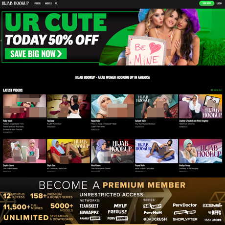 Hijab Hookup – Premium Arab Porn with Hijab Fetish & Team Skeet Network
