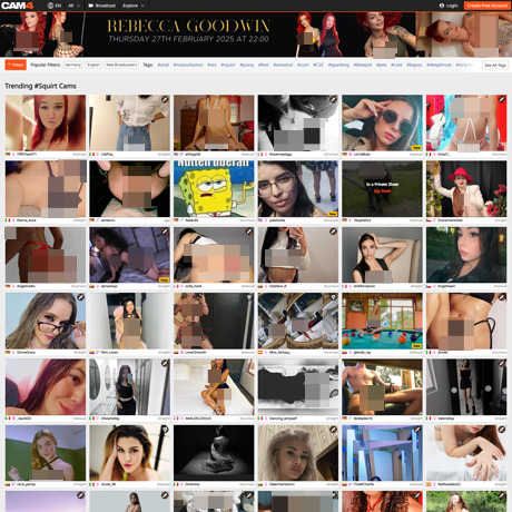 Cam4 Squirt – Real Squirting Camgirls on Live Cams