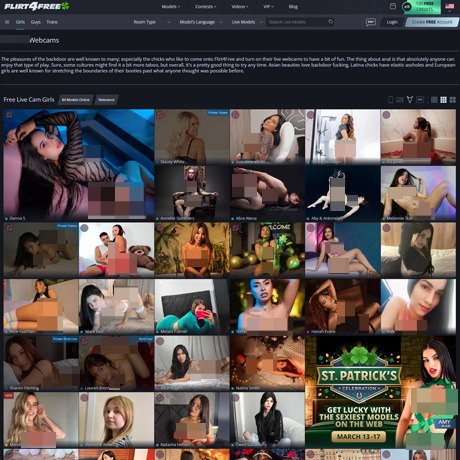Flirt4Free Anal – Live Anal Cams and Shows