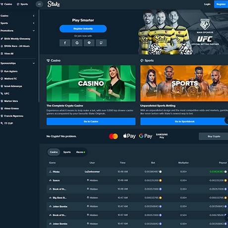 Stake – Crypto Casino and Sportsbook | Betting Sites