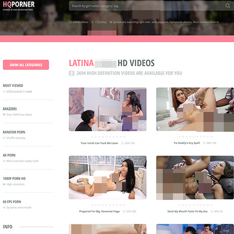 HQporner Latina – Latina Porn Tube Site Review