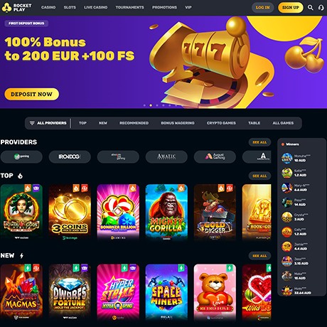 RocketPlay – Casino Games, Crypto Deposits, and Live Tournaments