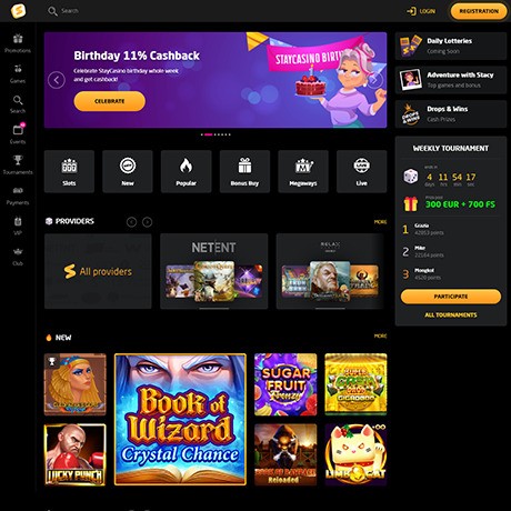 StayCasino – Online Casino with Huge Game Selection and Bonuses