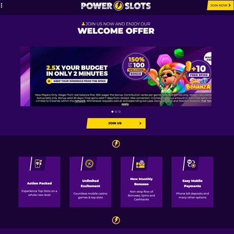 PowerSlots – Online Casino Review for UK Players | Slots & More