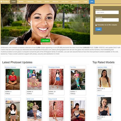 ATK Exotics – Premium Female Masturbation Site with Classy Photos