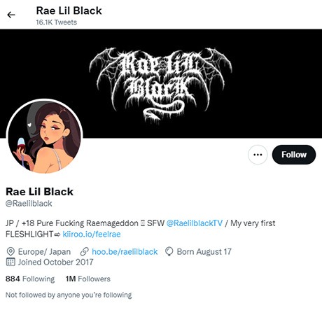 Rae Lil Black Twitter – Adult Star's Social Media Presence