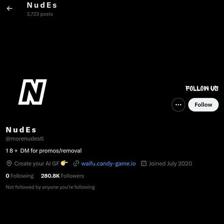 More Nudes – Twitter NSFW Accounts with Hot Nude Clips | X/Twitter Porn