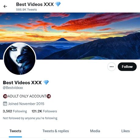 Best Videos XXX – Curated Twitter Porn Accounts with Daily GIFs and Images