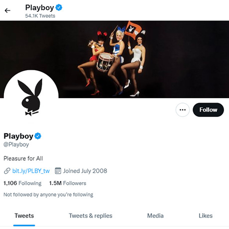 Playboy – Elegant Erotic Content on Twitter | NSFW Accounts