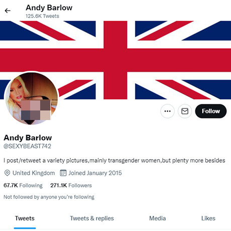 Andy Barlow – Transgender Porn Collection on Twitter